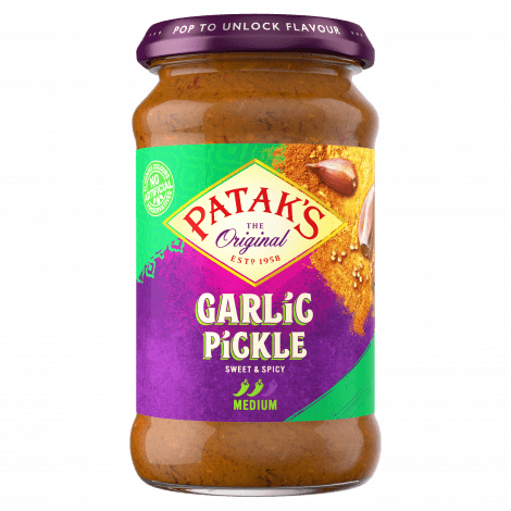 Pataks – Garlic Pickle Medium 300g