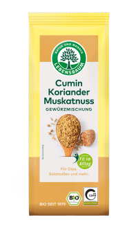 Lebensbaum – Organic Cumin Coriander Nutmeg 45g