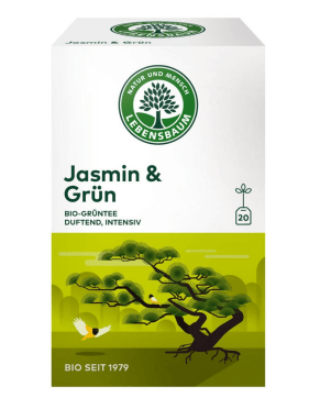 Lebensbaum – Organic Jasmine & Green 20 x 1,5 g